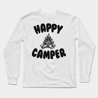 Happy Camper Long Sleeve T-Shirt